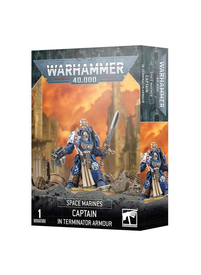 WARHAMMER Games Workshop - Warhammer 40,000 - Space Marines: Captain In Terminator Armour