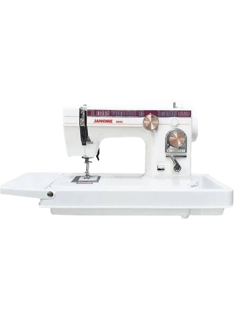 Janome 909A Sewing Machine with 49 Stitch Patterns including 4 Step Button Hole - Image 2