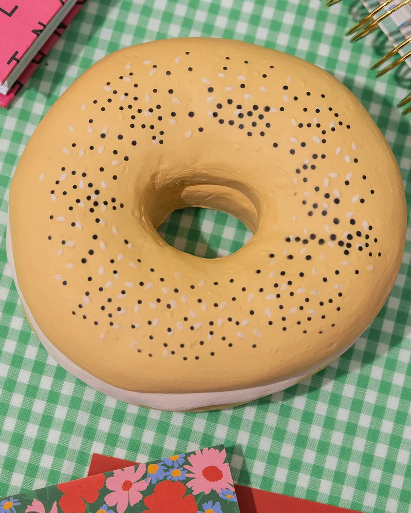 ban.do Feel Better De-Stress Ball, Bagel