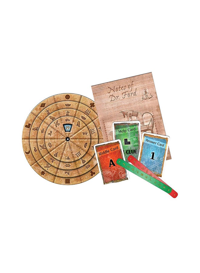 Thames & Kosmos Exit: The Pharaoh's Tomb | Exit: The Game - A Kosmos Game | Kennerspiel Des Jahres Winner | Family-Friendly, Card-Based at-Home Escape Room Experience for 1 to 4 Players, Ages 12+ - Image 2