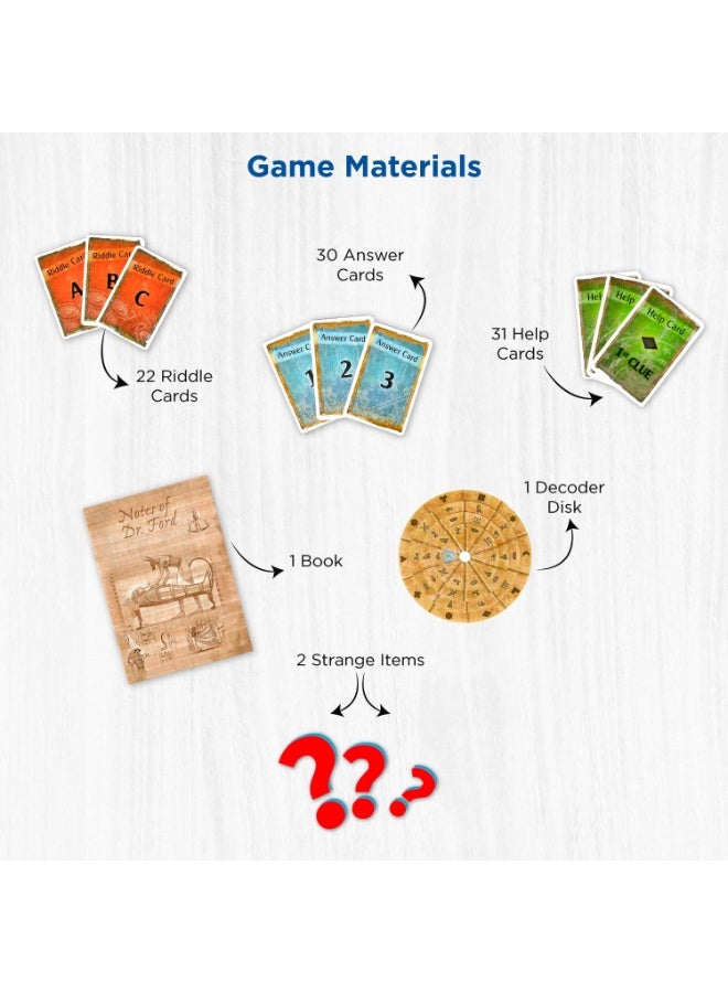 Thames & Kosmos Exit: The Pharaoh's Tomb | Exit: The Game - A Kosmos Game | Kennerspiel Des Jahres Winner | Family-Friendly, Card-Based at-Home Escape Room Experience for 1 to 4 Players, Ages 12+ - Image 5