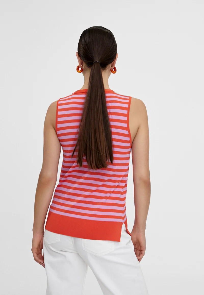 Lola Casademunt Striped knit top