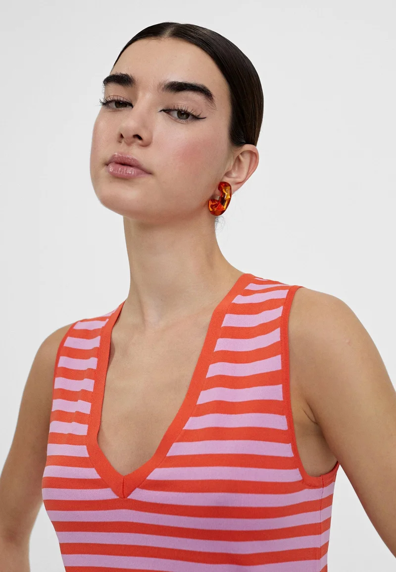 Lola Casademunt Striped knit top