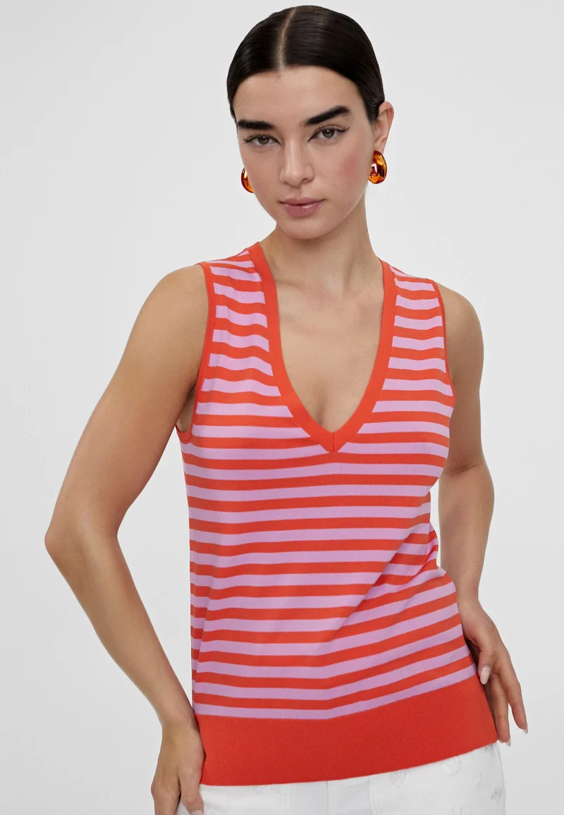 Lola Casademunt Striped knit top