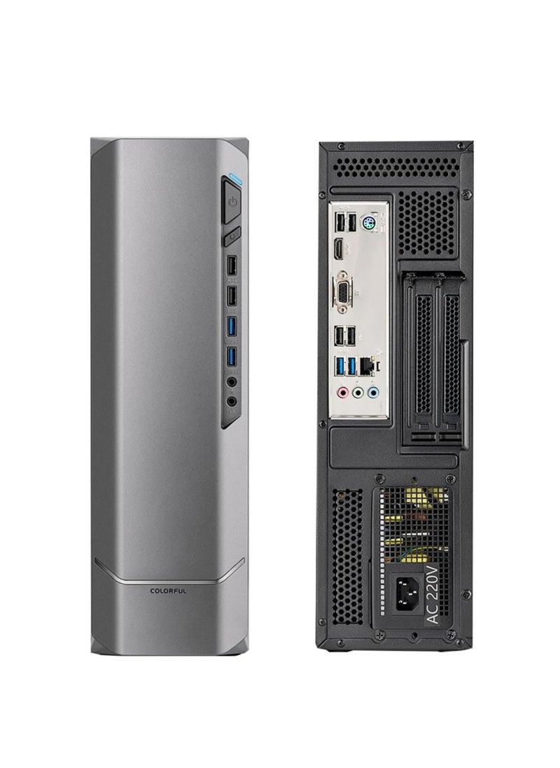 COLORFUL Desktop PC Computer Intel Core i3-10100 3.6-GHz, HD630 Graphics Card, 8GB DDR4 2666MHz RAM, 500GB NVme SSD, 10 USB Interface,VGA,HDMI,Windows 10