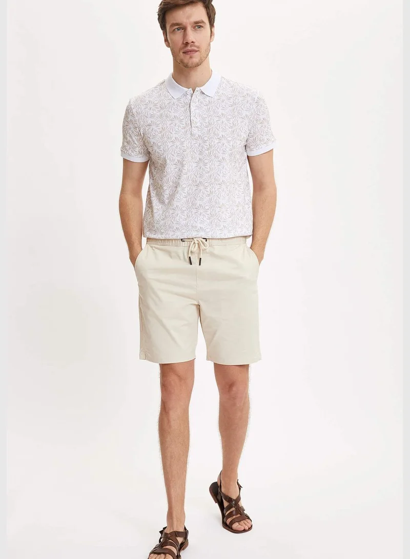 ديفاكتو Man Knitted Slim Fit Polo Neck Polo T-Shirt