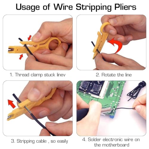 Serplex® 80W Soldering Iron Multimeter Kit Temperature Adjustable Electric Welding Tool Set with Soldering Iron Tip, Solder Wire, Stand, Desoldering Pump, Welding Tool - Image 5