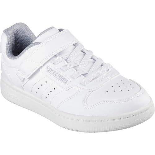 SKECHERS سكتشرز حذاء سريع للشوارع للأولاد، أحمر/أبيض، 2.5 للأطفال الصغار - Image 5