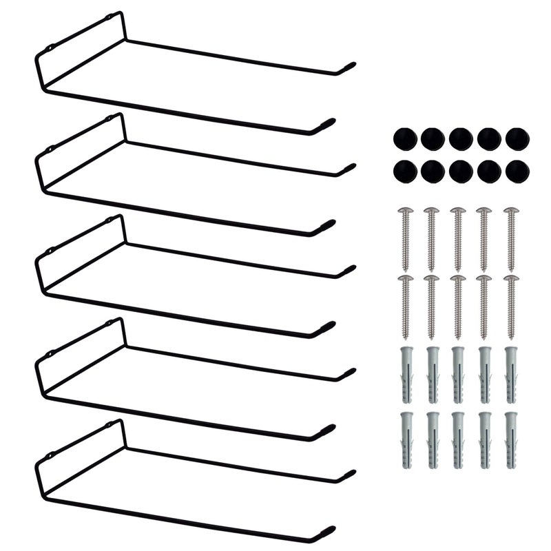 YYST Cowboy Hat Rack Holder Organizer Bracket 5/PK- No Cowboy Hat - Image 2