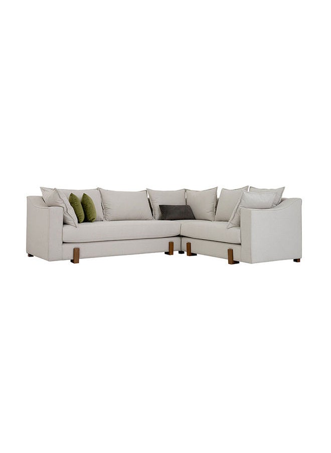 ROYAL FURNITURE - Linea corner sofa with ottomon 290x195x83 cm, - Image 1