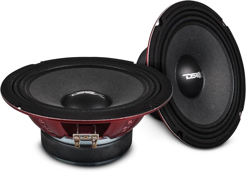 DS18 PRO-X8.4M Loudspeaker - 8" Midrange Speaker with Red Steel Basket, 550W Max Power - Image 4