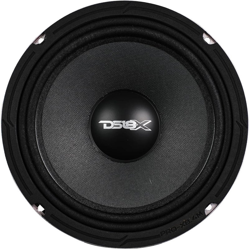 DS18 PRO-X8.4M Loudspeaker - 8" Midrange Speaker with Red Steel Basket, 550W Max Power - Image 5