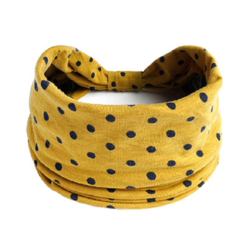 K-Elewon 3 Pack Women Wide Elastic Head Wrap Headband Sports yoga Hair Band (3 Pack(A09)) - Image 3