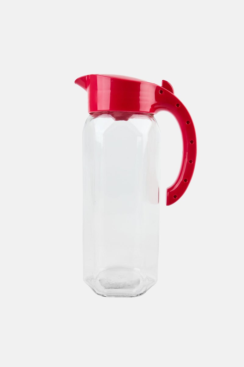 Kitchen Details Glass Pitcher With Lid 1,5 L, Assorted  - Image 1