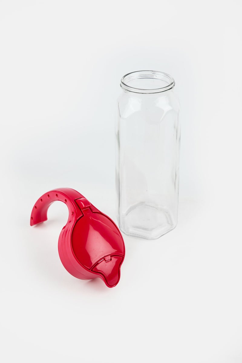 Kitchen Details Glass Pitcher With Lid 1,5 L, Assorted  - Image 2