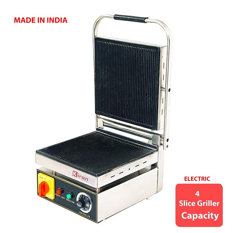 KIRAN ENTERPRISE Kiran Enterprise metal 3 step 4 slice sandwich griller  - Image 4