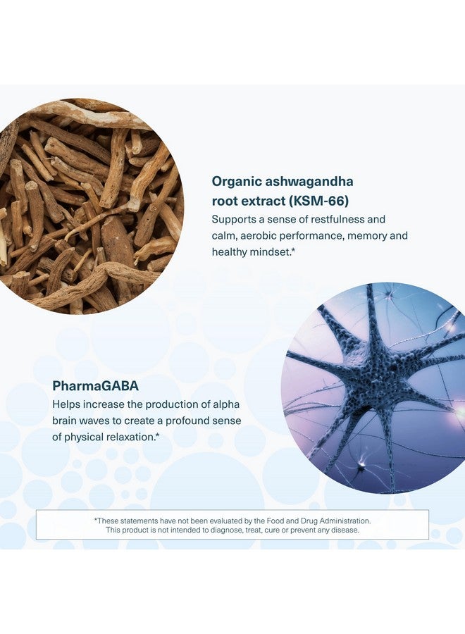 يوثيري يوثيوري أشواغاندا + جابا - الاستخدامات KSM-66 - 1000 ملغ أشواغاندا و100 ملغ جابا - مكمل غذائي لدعم الكورتيزول والتوتر والذاكرة - 60 كبسولة نباتية - Image 5