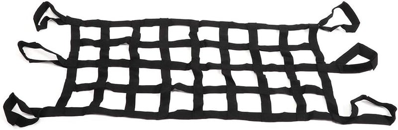 Dioche Roof Net Universal Soft Mesh Storage for YJ TJ JK JL Secure Pet Barrier & Versatile Mounting Car Top Hammock for UTVs - Image 1