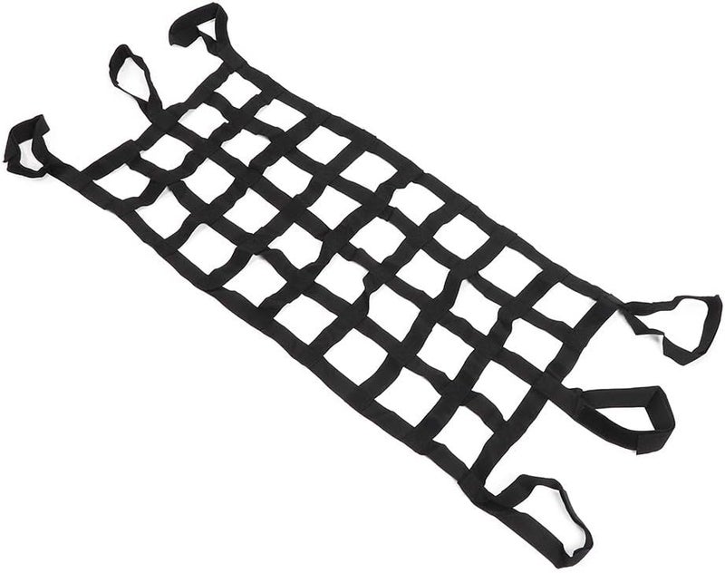 Dioche Roof Net Universal Soft Mesh Storage for YJ TJ JK JL Secure Pet Barrier & Versatile Mounting Car Top Hammock for UTVs - Image 4