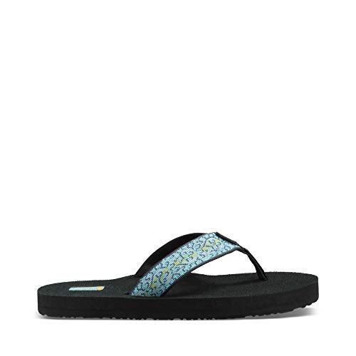 Teva Women's Mush II Flip Flop,Companera Blue,9 M US - Image 1