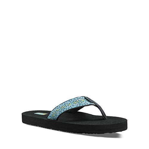Teva Women's Mush II Flip Flop,Companera Blue,9 M US - Image 2
