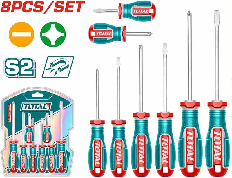 TOTAL 8-Piece Screwdriver Set - Image 2