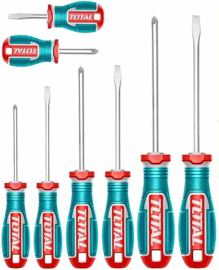 TOTAL 8-Piece Screwdriver Set - Image 1