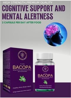 Bekdorf Pure Bacopa Monnieri (Brahmi)-60 Vegan Capsules  - Image 4