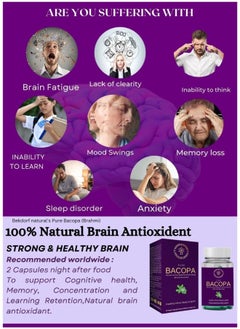 Bekdorf Pure Bacopa Monnieri (Brahmi)-60 Vegan Capsules  - Image 2