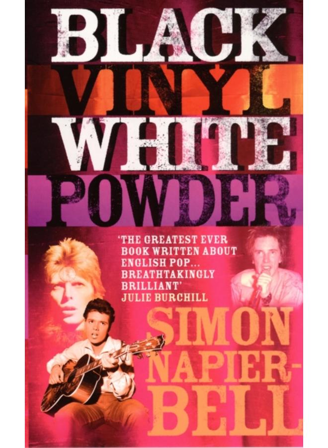 Black Vinyl White Powder 