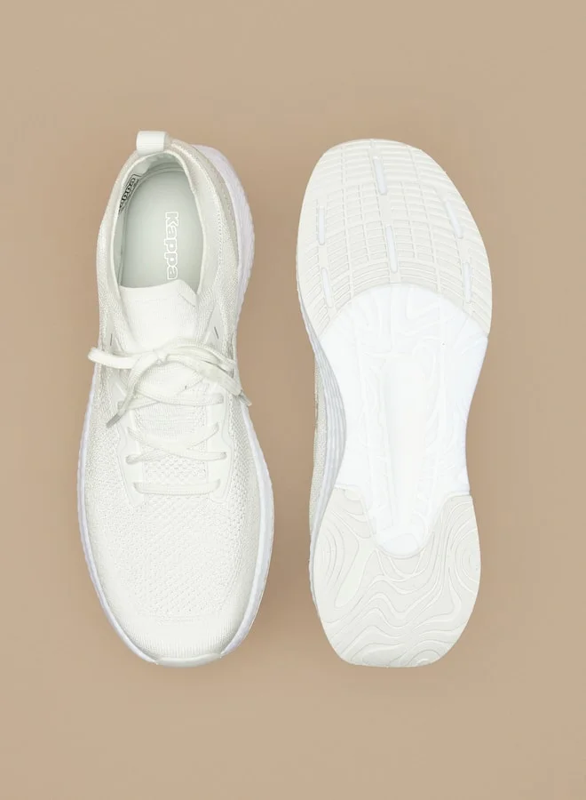 Kappa Men's Logo Detail Sports Shoes with Lace-Up Closure