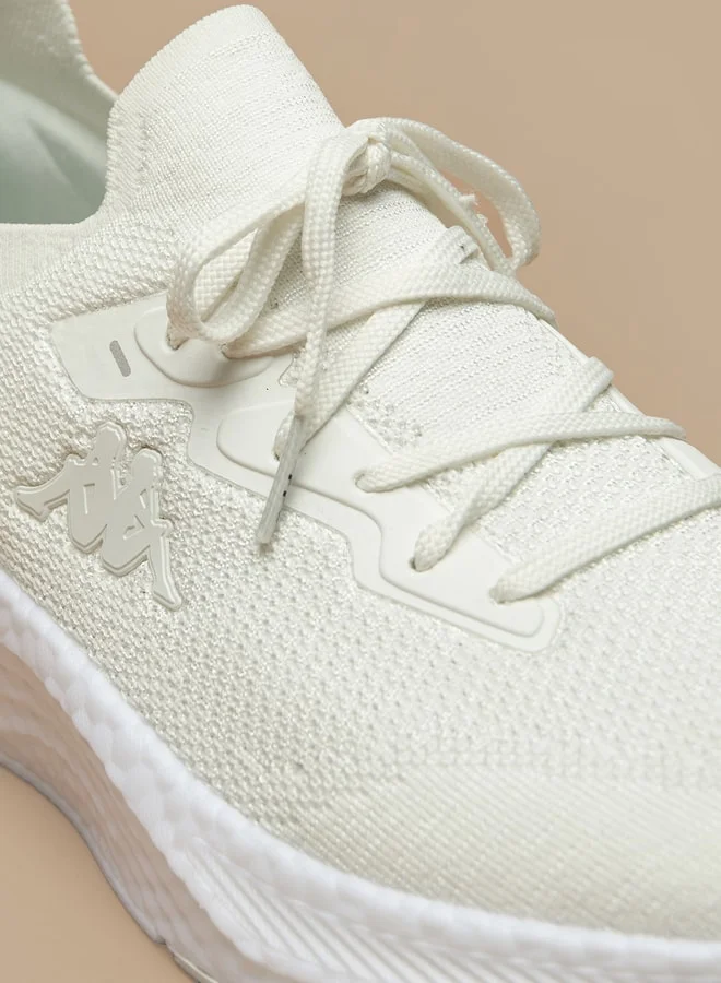 Kappa Men's Logo Detail Sports Shoes with Lace-Up Closure
