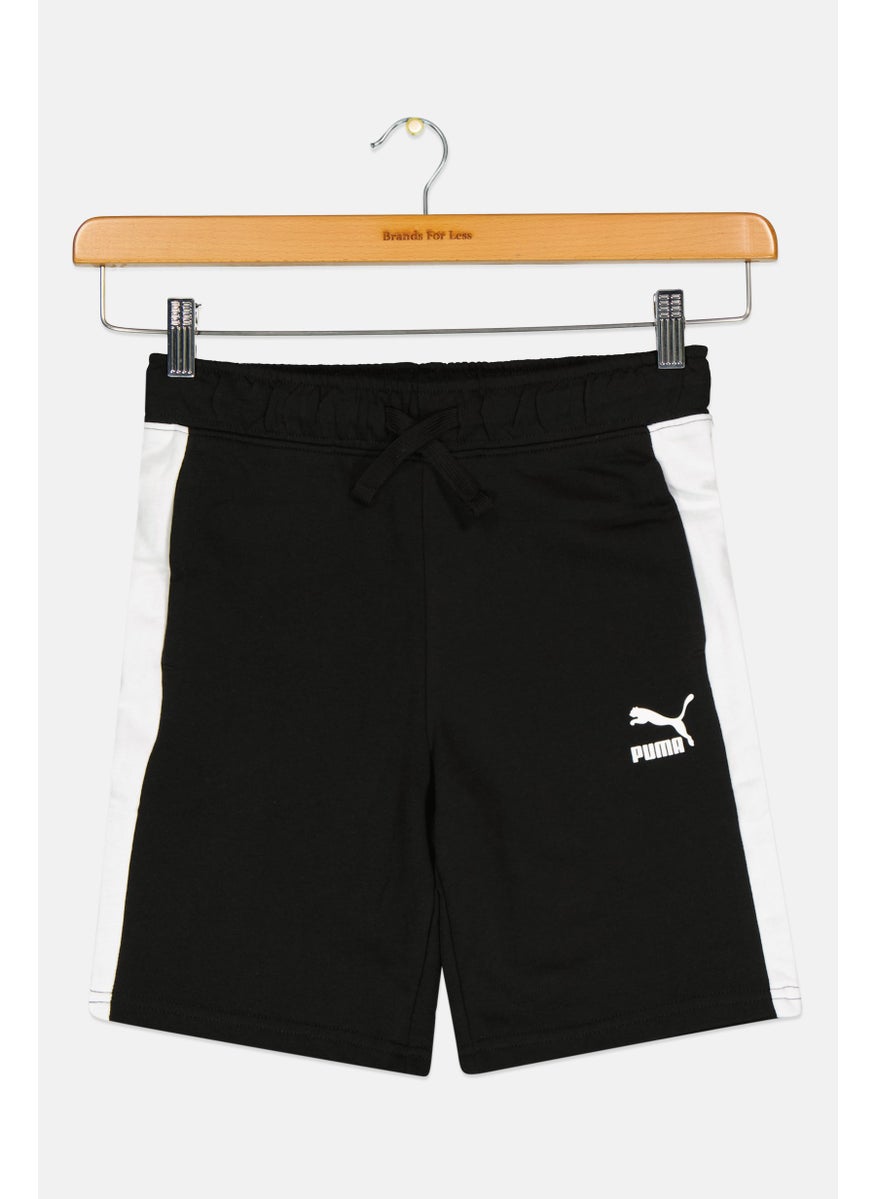 PUMA Kids Boy Sportswear Fit Training Shorts, Black  - Image 1