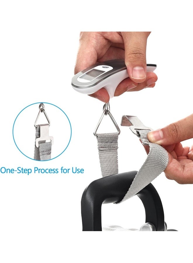 ECVV Digital Luggage Scale, 0.01kg Accurate, 50kg/10g Highly Precise, Portable for Trave - Image 3