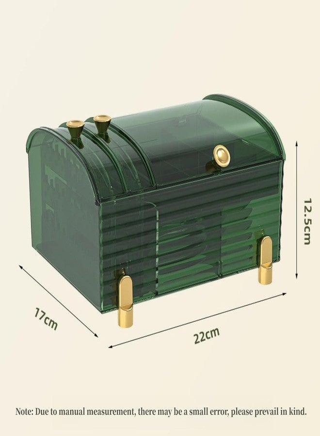 AZOD Clear Acrylic Jewelry Box Case for Bracelets Rings & Earring Elegant Jewelry Organizer Box Large Capacity Multi-Layer Desktop Anti-Dust Jewelry Storage Box 3 Sold - Image 4