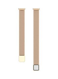 NIBEMINENT Replacement Milanese Band for Fitbit Luxe Gold  - Image 3