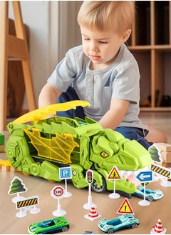 Boy's Dream Dinosaur Devouring Storage Car 16 Piece Set, A Toy for Children Over Three Years Old That Integrates Friction Bands and Storage Functions - pzsku/ZFA5E3BD4AA62AAD1BC0CZ/45/1741671644/67dcb84f-5608-45f1-aeef-75df4179a029