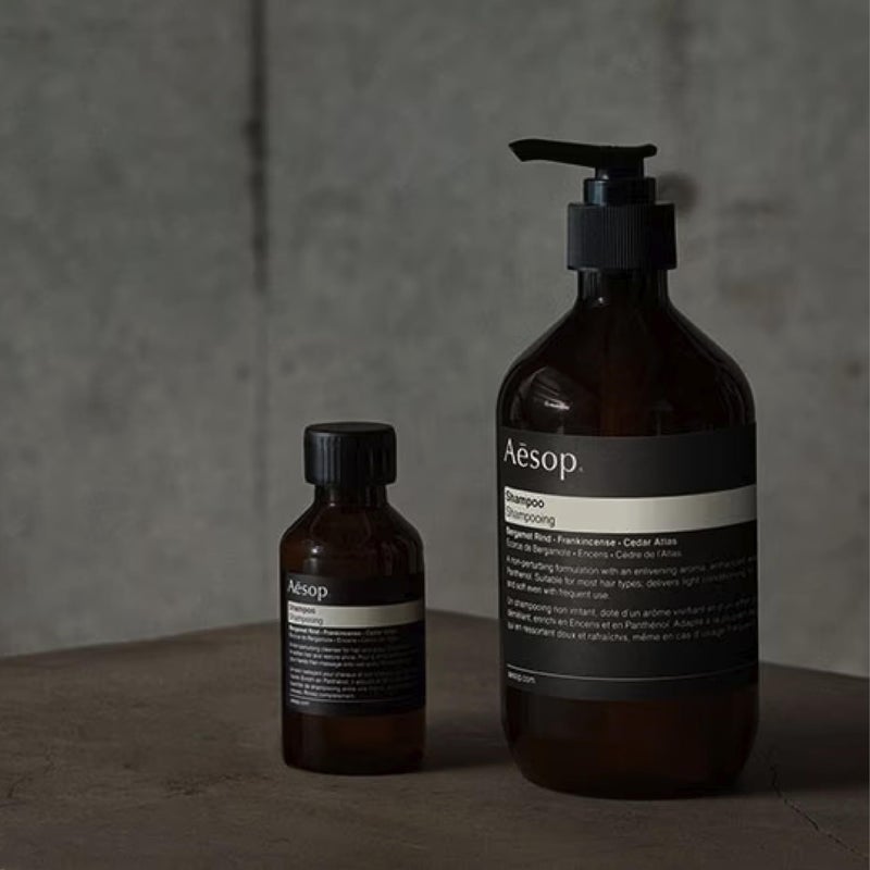 Aesop Travel Shampoo | Soften Hair, Restore Shine | Bergamot Rind, Frankincense, Cedar Atlas | 3.3oz / 100mL - Image 5
