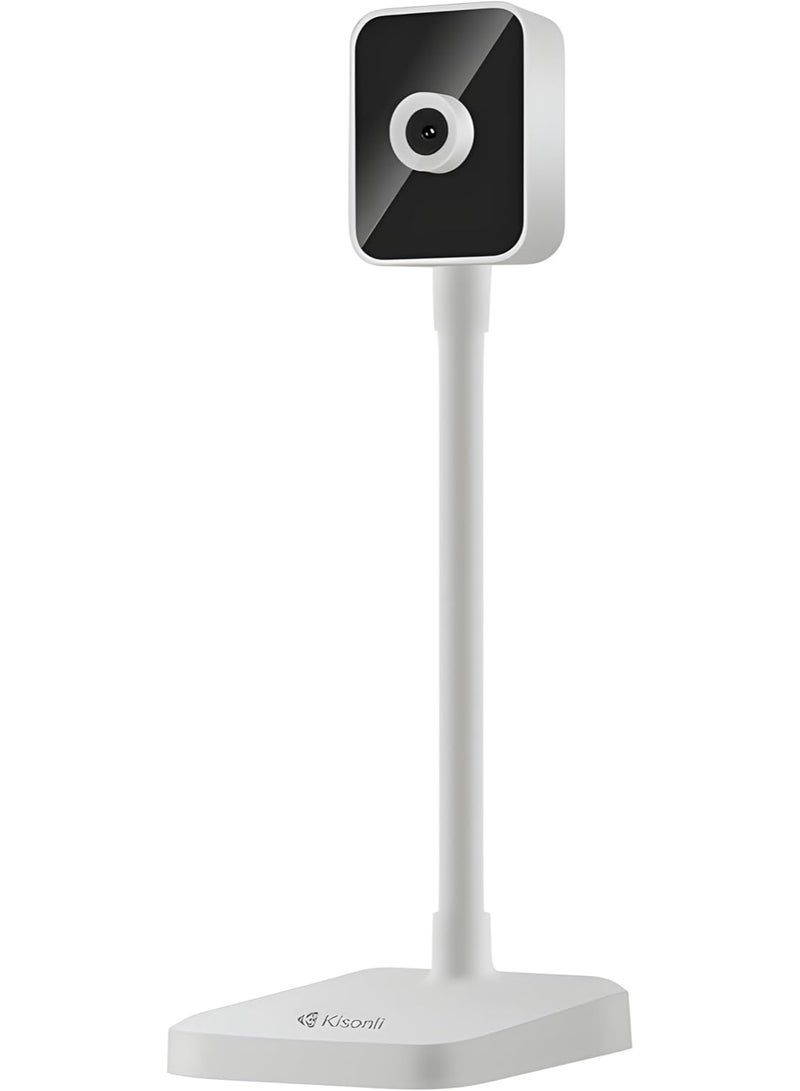 Kisonli D1 2K Webcam with Autofocus, Built-in Mic, USB Input, Instant Playback, No Driving, Black – Ideal for Remote Learning, Conferencing, and Live Streaming - Image 1