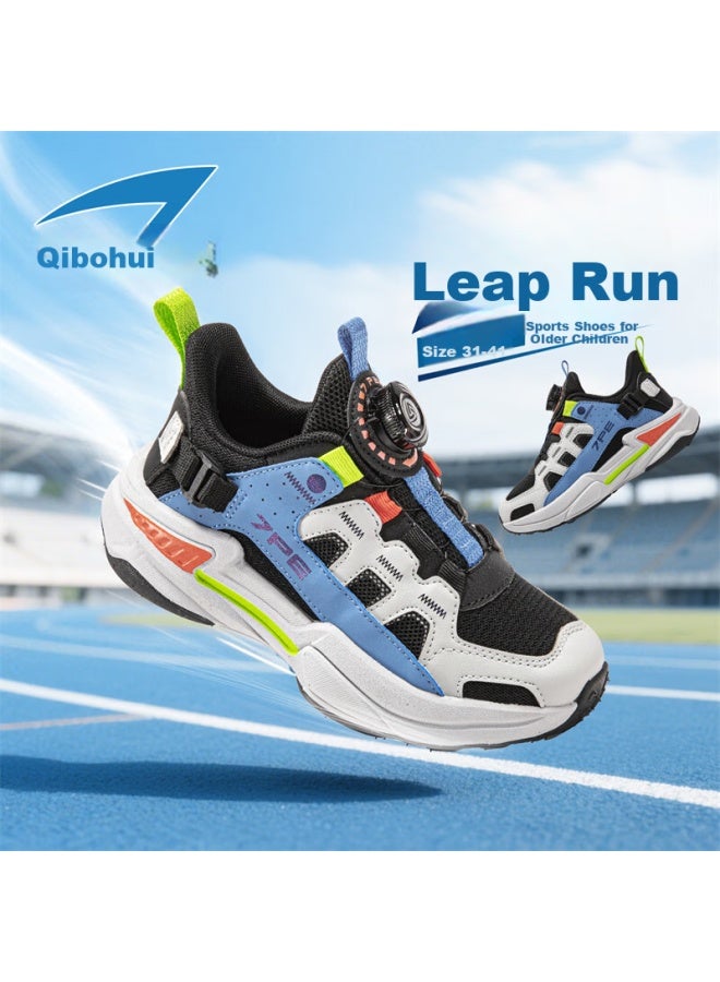 7-pe Boys' Breathable Mesh Sports Shoes  Spring New Youth Casual Running Shoes For Older Kids - Image 1