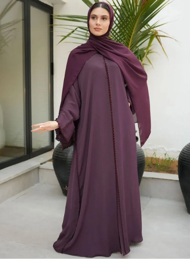 ارتداء ممتاز عباية ليلا بلوم