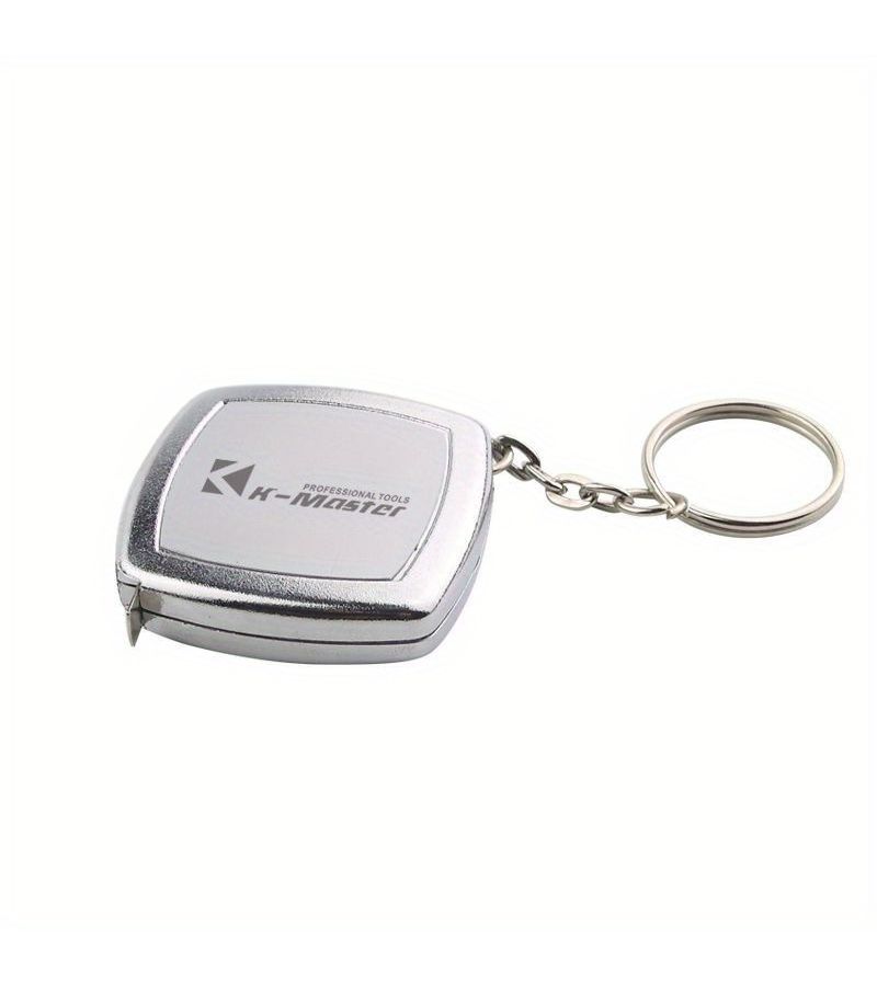 Aluminum Alloy Mini Keychain Tape Measure 2m 78.7in 10pc Portable Pocket Tool - Image 4