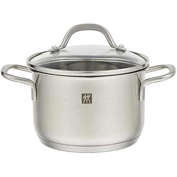 Zwilling Pico 14Cm Stock Pot 1810 Stainless Steel Sigma Classic Sandwich Base For All Stove Tops Stay Cool Handles Ovensafe - Image 2