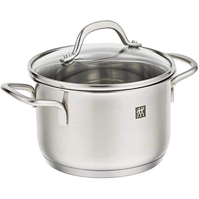 Zwilling Pico 14Cm Stock Pot 1810 Stainless Steel Sigma Classic Sandwich Base For All Stove Tops Stay Cool Handles Ovensafe - Image 1