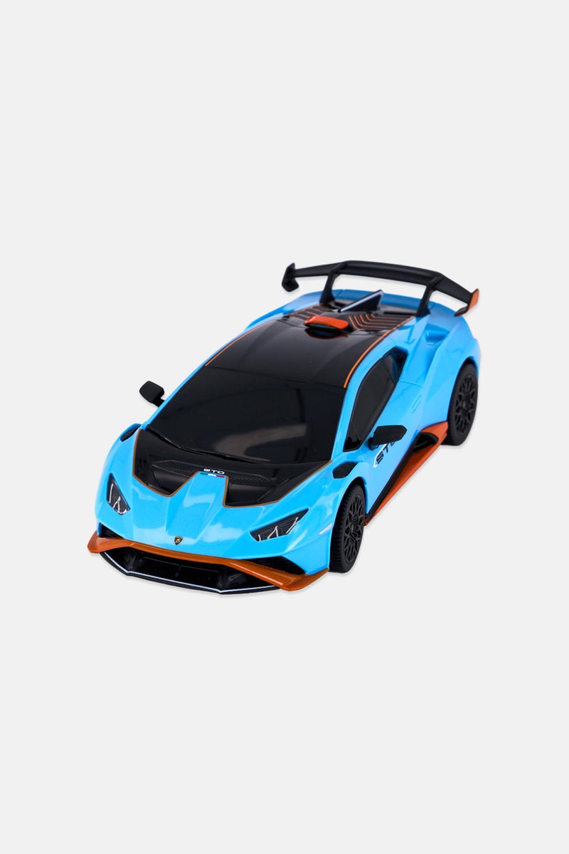 RASTAR Lamborghini Huracan STO Remote Control Car, Blue - Image 5