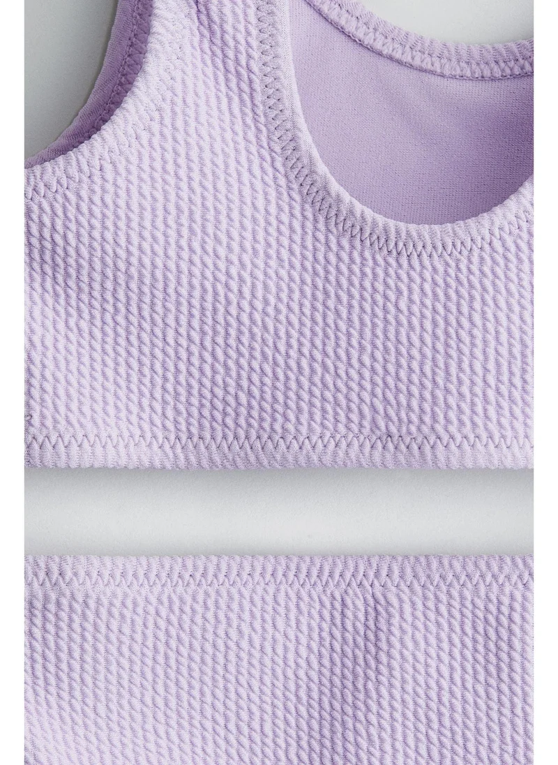 H&M Textured bikini