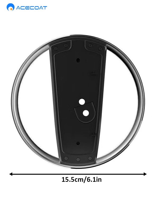 ايسكوت - حامل عمودي لوحدة التحكم PS5 متوافق مع وحدة التحكم PS5 Slim PS5 القياسية، حامل بقاعدة فضية، ثابت وسهل التركيب - Image 1