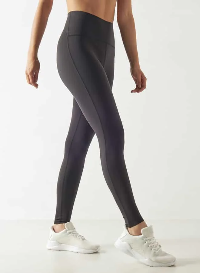 ADOT by Splash Compression Leggings with Elasticated Waistband