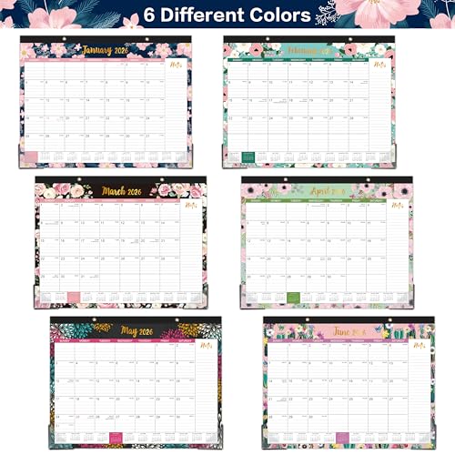Indeme 2026 Desk Calendar - Calendar 2026 from JAN 2026 - DEC 2026, 12 Months Calendar, 11.5" x 14.6", Ruled Blocks, Best Calendar for Planning - Image 2
