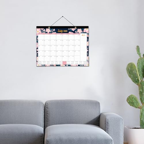 Indeme 2026 Desk Calendar - Calendar 2026 from JAN 2026 - DEC 2026, 12 Months Calendar, 11.5" x 14.6", Ruled Blocks, Best Calendar for Planning - Image 3